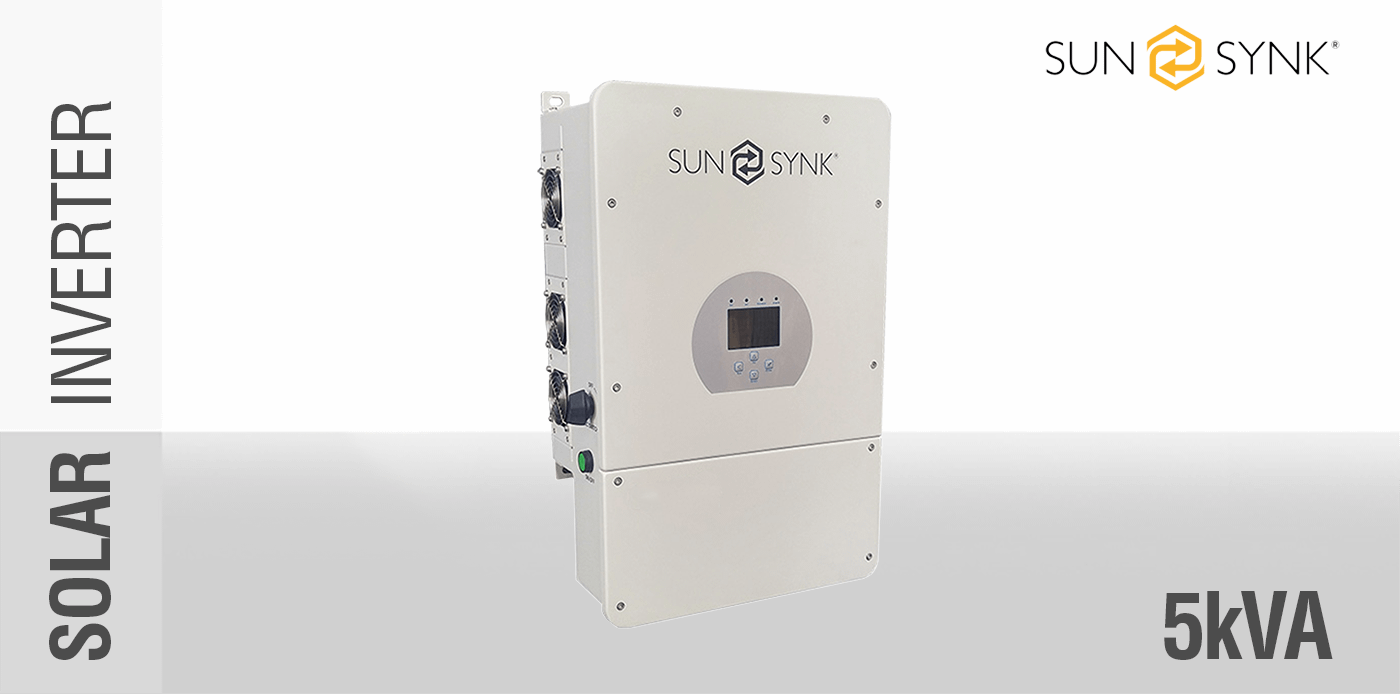 Sunsynk 5kW Hybrid Inverter 48V Swazi Solar Projects
